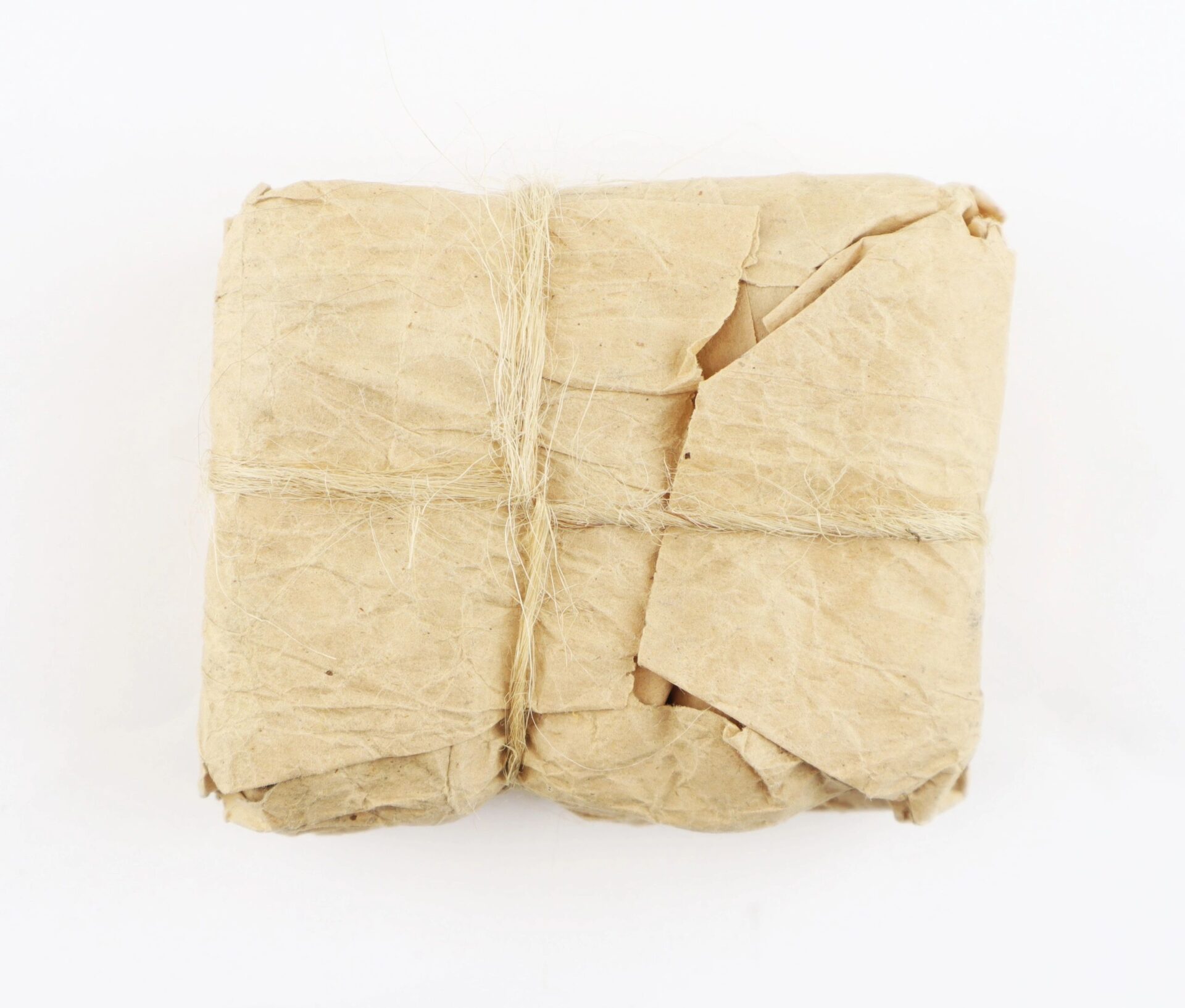 An unopened pack of .58 caliber Minie ball cartridges, photographed against a plain white background.