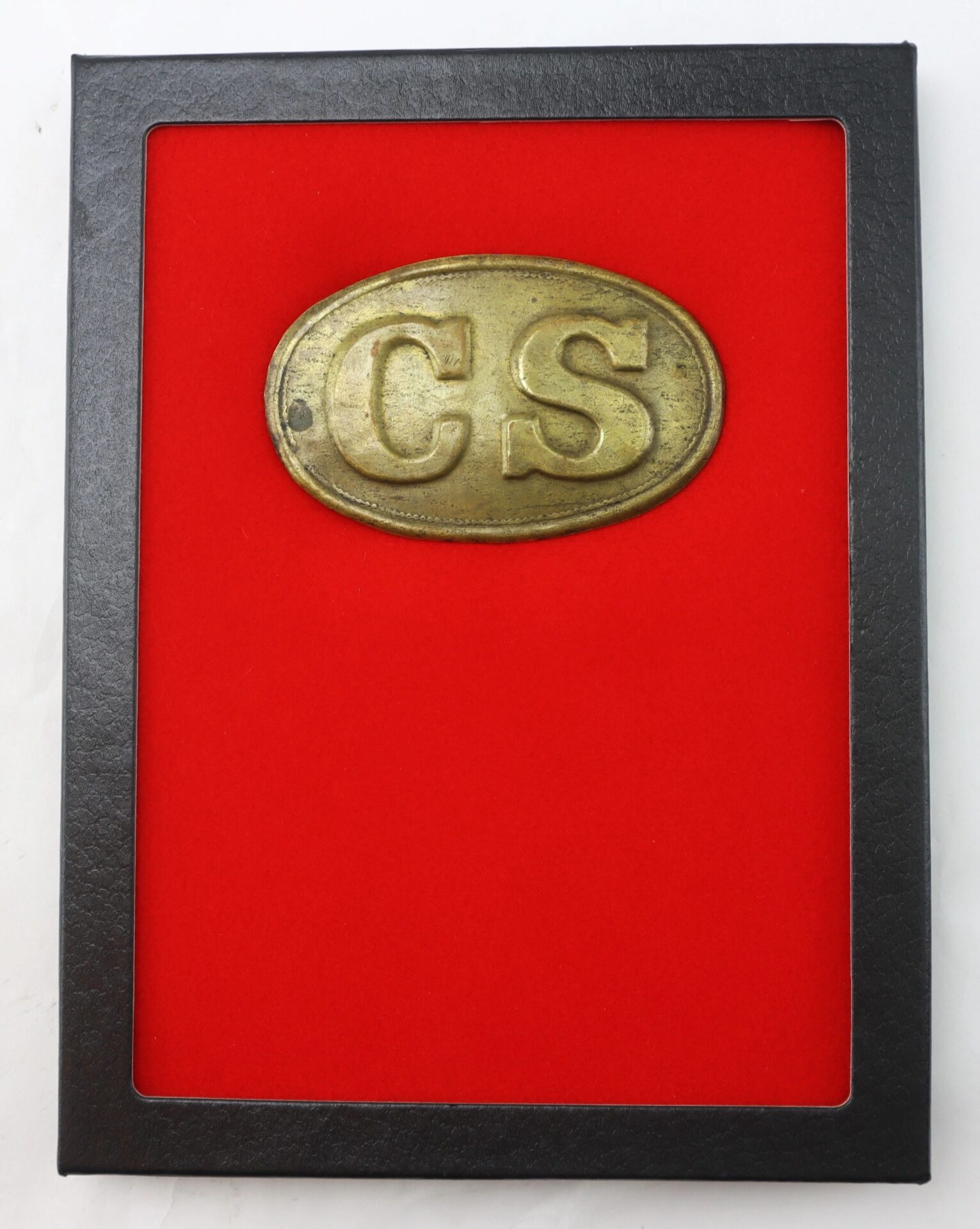 C.S. “Rope Boarder” Belt Plate / SOLD - Union Drummer Boy