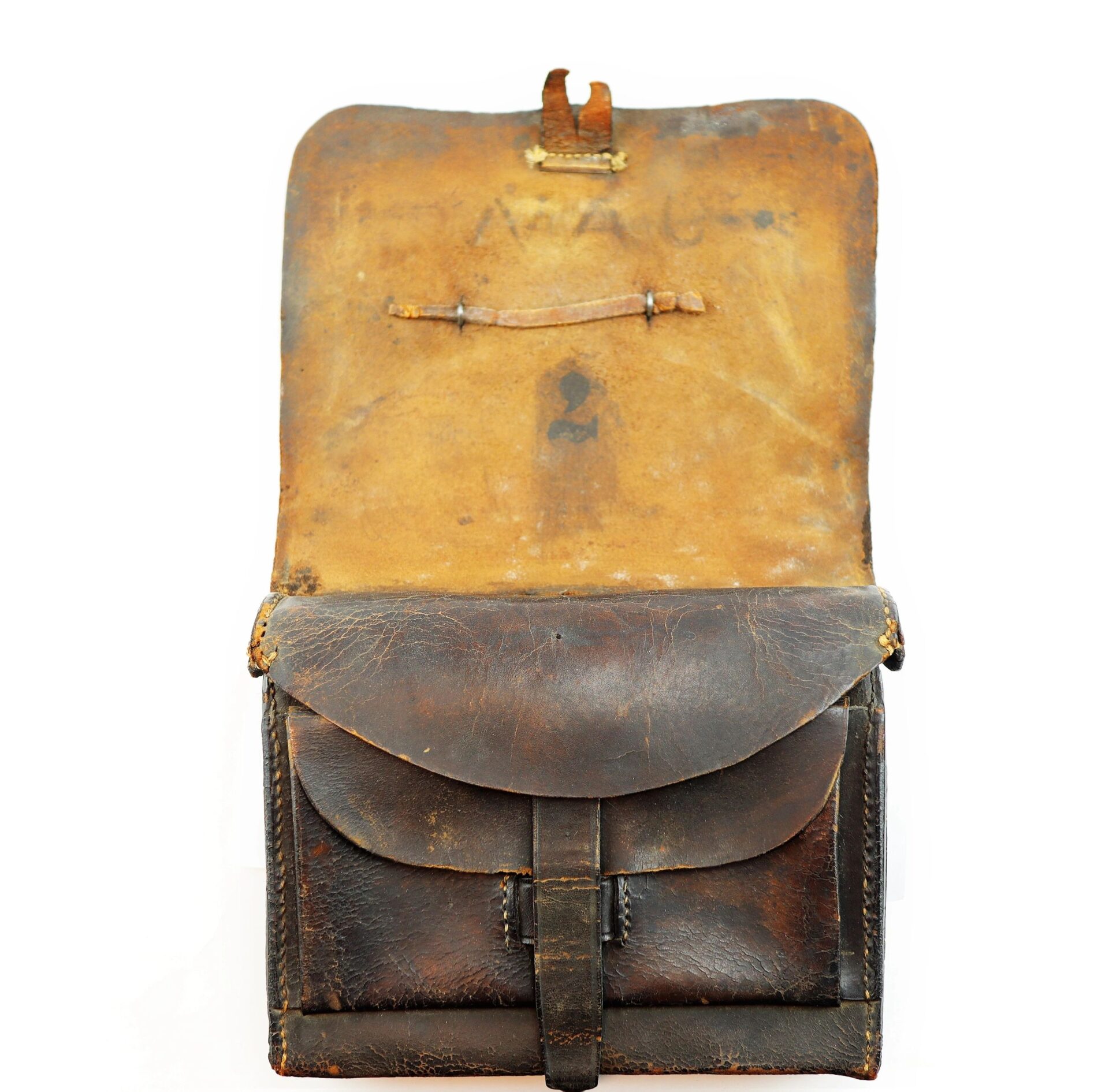 Box Plate Civil War Cartridge Box with Plate - Union Drummer Boy
