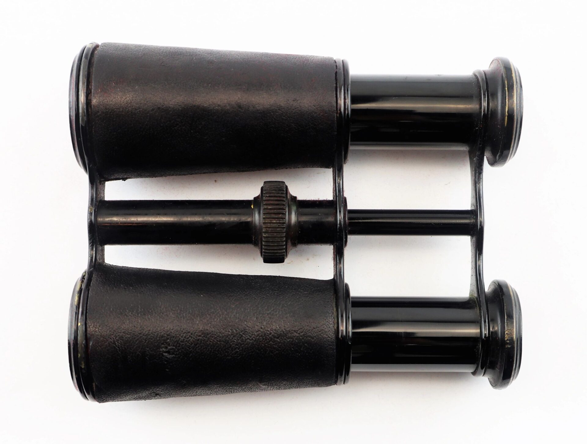 A pair of Civil War Era Field Glasses by Tiffany & Co. New York, viewed from above on a white background.