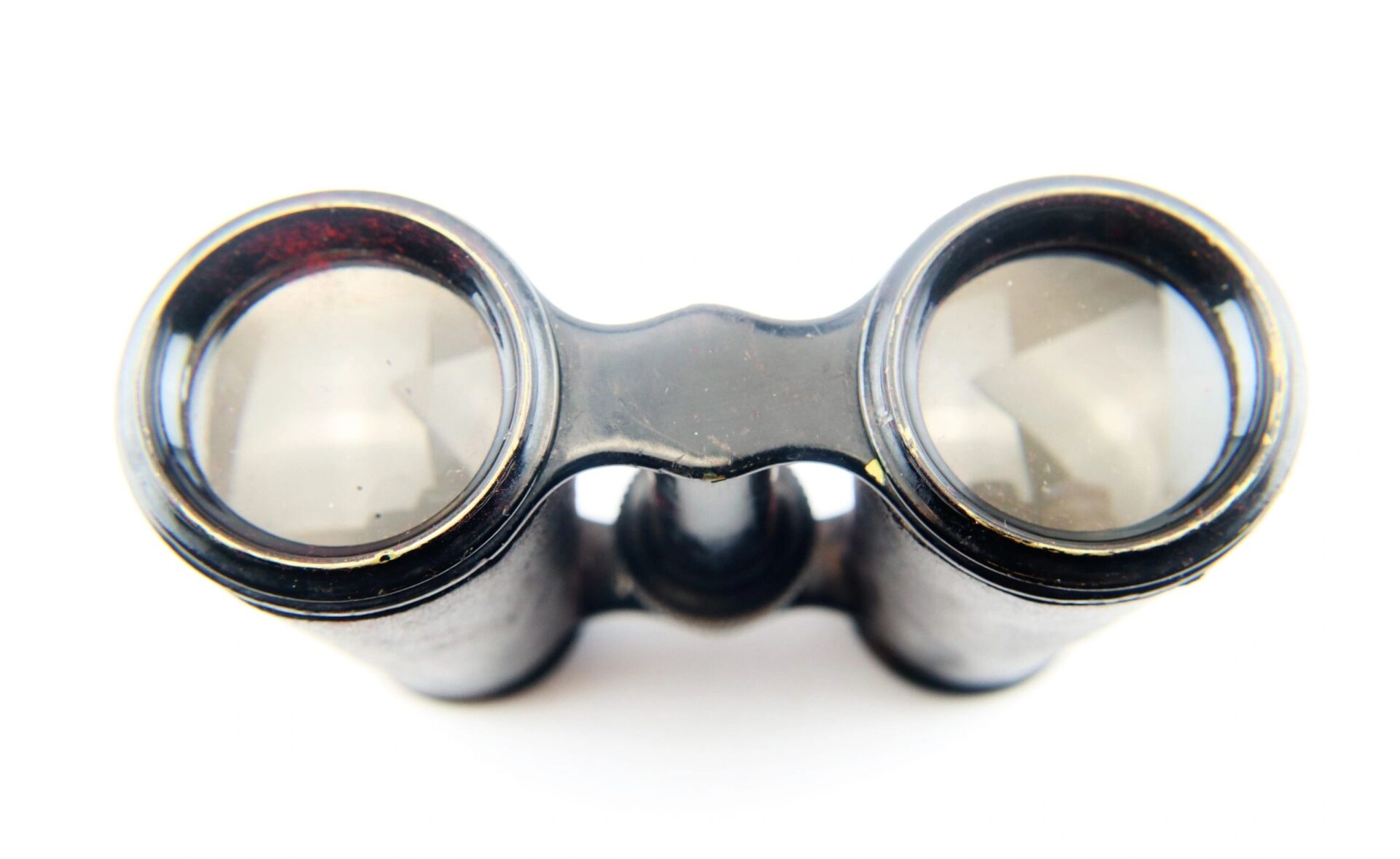 A close-up view of Civil War Era Field Glasses by Tiffany & Co. New York, displayed against a white background.